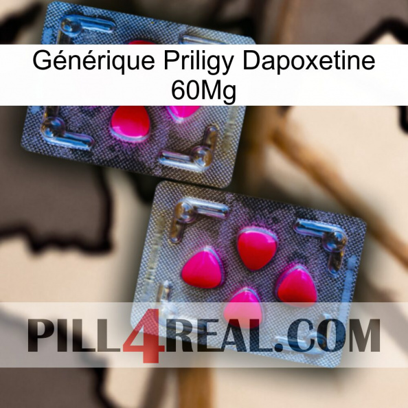 Générique Priligy Dapoxetine 60Mg 15